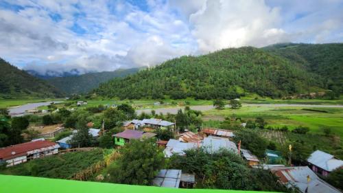 View from our Sangti Valley Homestay